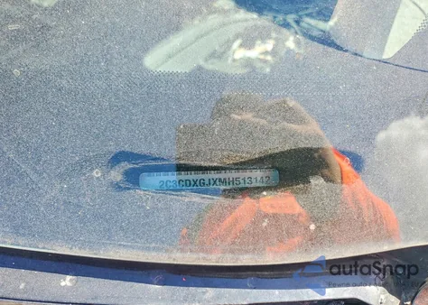 2021 Dodge Charger Scat Pack из США, поврежденный, VIN 2C3CDXGJXMH513142